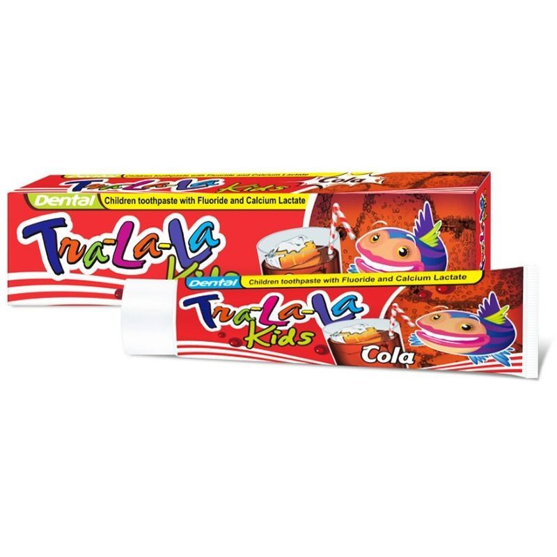 Hambapasta koola koolilastele (3-10 a) 50 ml - Dentral Tra-la-la