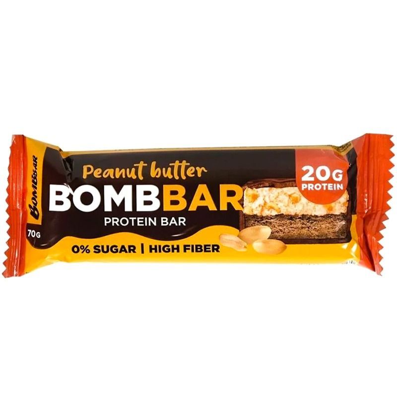 "BOMBBAR" Batoon Maapähklivõi, 70 g
