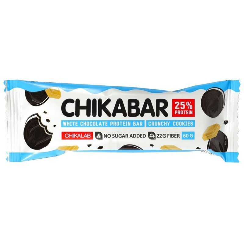 CHIKABAR Chocolate Proteiinibatoon Krõbedad küpsised 60 gr