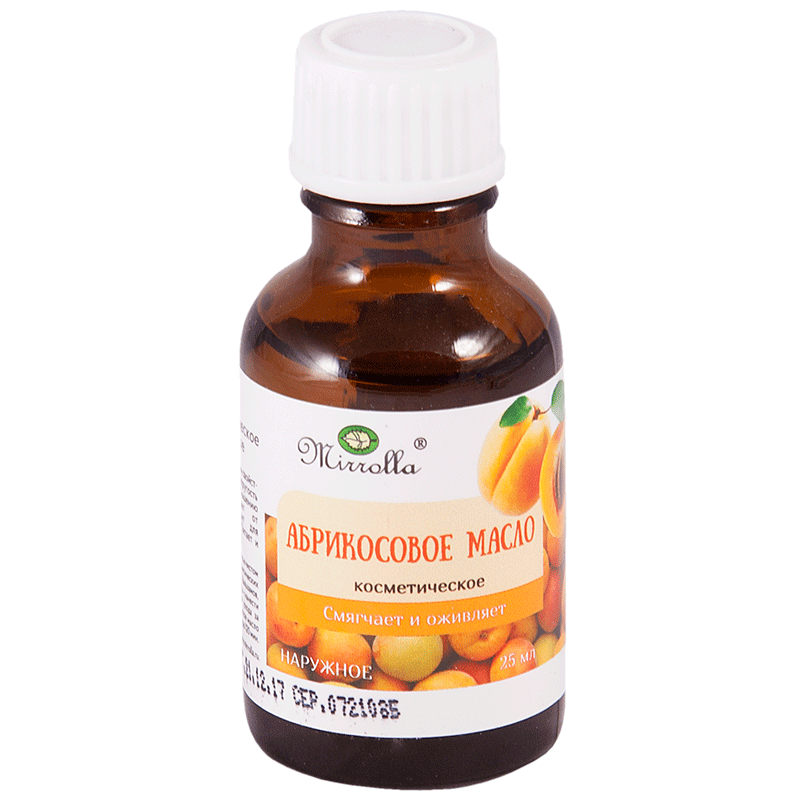 APRIKOOSI KOSMEETILINE ÕLI 25ML - MIRROLLA 