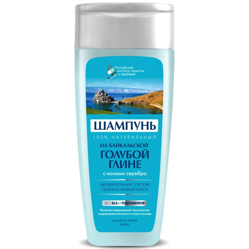BAIKALI SINISAVIGA HÕBEIOONIDEGA ŠAMPOON JUUSTELE 270ML - FITOKOSMETIK