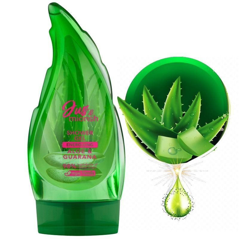 DUŠIGEEL ALOE VERA JA GUARANA 210 ML