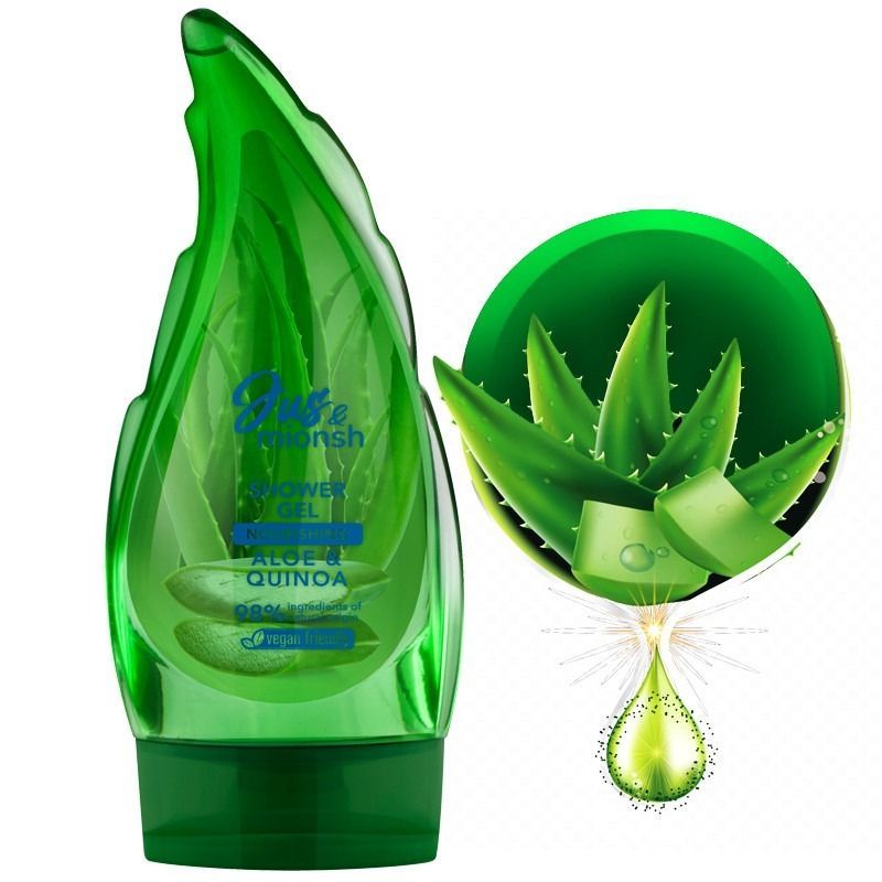 DUŠIGEEL ALOE VERA JA KINOA 210ML ADEX