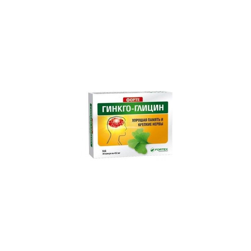 FORTE GINKGO-GLÜTSIIN KAPSLID N30 
