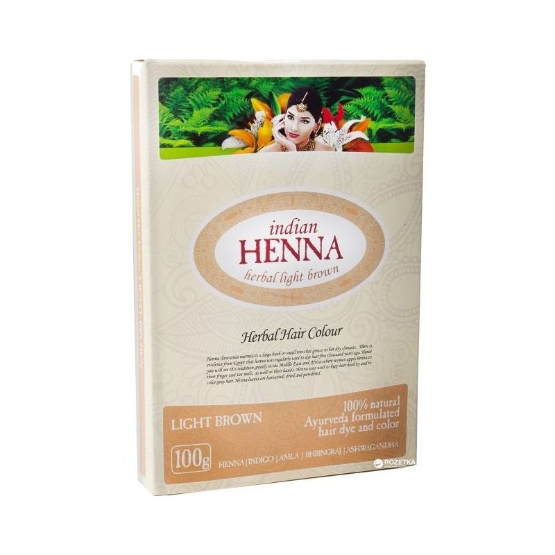INDIAN HENNA HELEPRUUN 100G