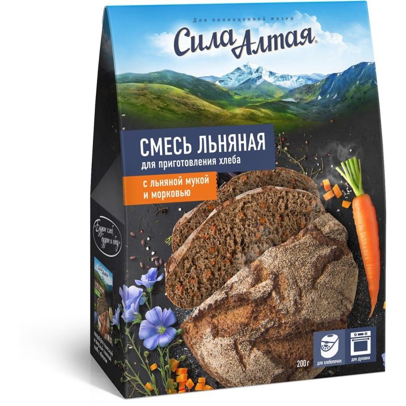 LINASEEMNE PORGANDIGA KÜPSETAMISSEGU 200G SILA ALTAJA - Altai Specialist