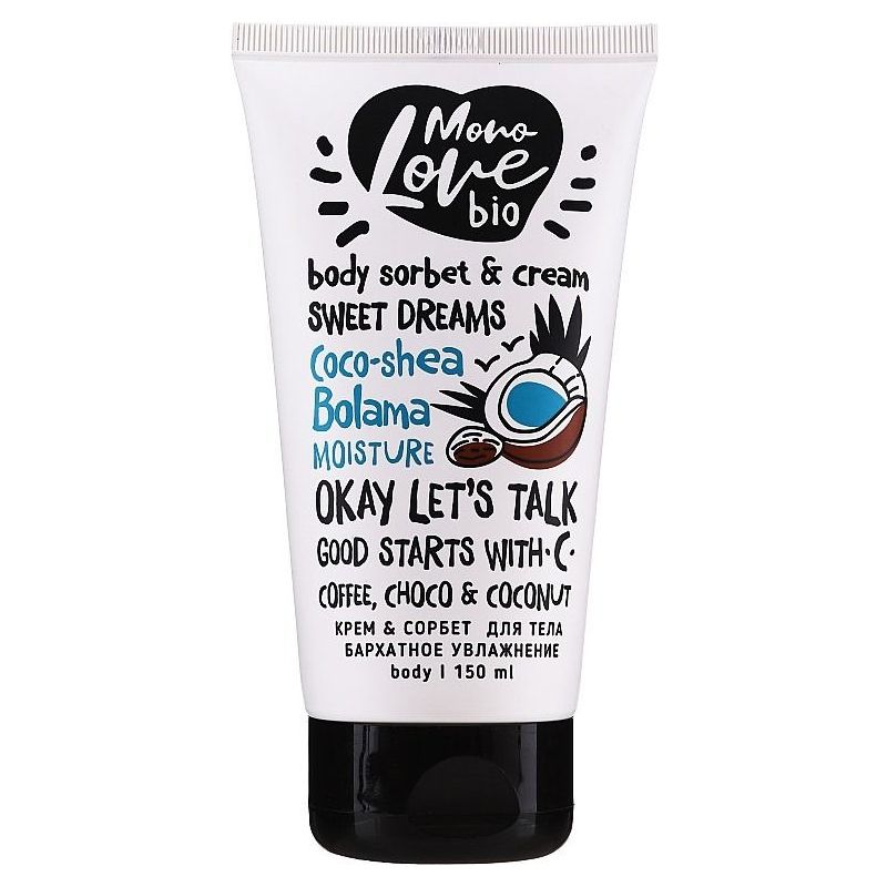MONO LOVE BIO COCO-SHEA BOLAMA NIISUTAV KREEM-SORBEET KEHALE 150ML - Gridem