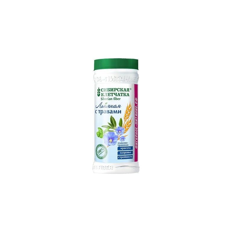 Siberi toidukiud linaga 280 g - Siberskaja Kletchatka