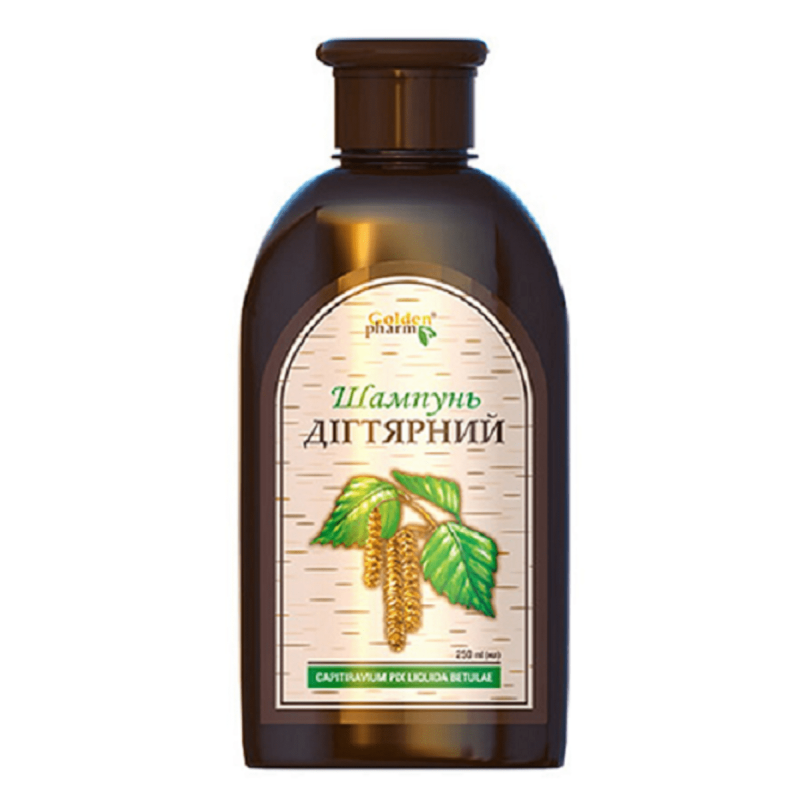 Golden Pharm дегтярный шампунь 250 мл