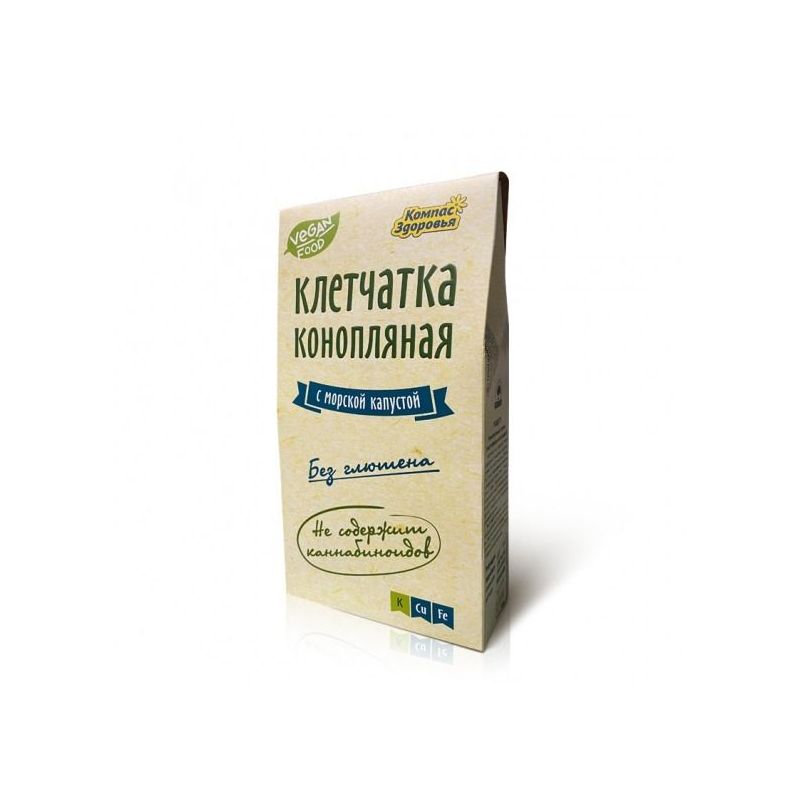 Клетчатка с морскими водорослями, 150 г - Компас Здоровья