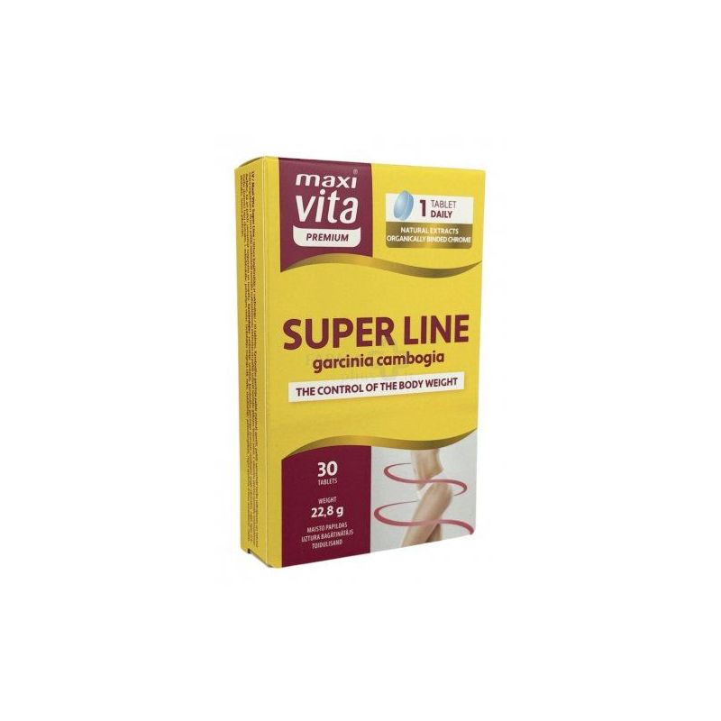 Таблетки для контроля веса "Super Linie" N30 – Maxi Vita Premium
