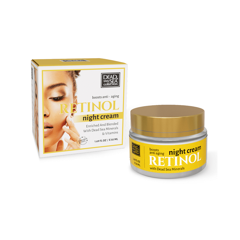 Ночной крем для лица с ретинолом 50 мл - Dead Sea Collection