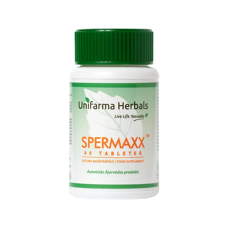 Аюрведическая добавка Spermaxx™, 60 капсул – Unifarma Herbals
