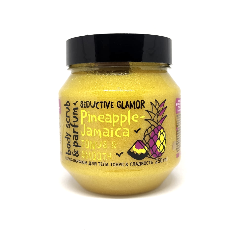 MONO LOVE BIO PINEAPPLE-JAMAICA (ANANASS+SUHKUR+SOOL+PARFÜÜM) SILENDAV LÄIKIV KEHAKOORIJA 250ML - Gr