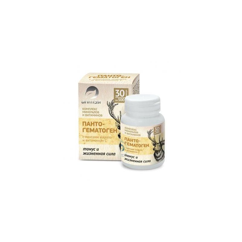 PANTOHEMATOGEEN MARALI SARVEDEGA №30 по 500 MG