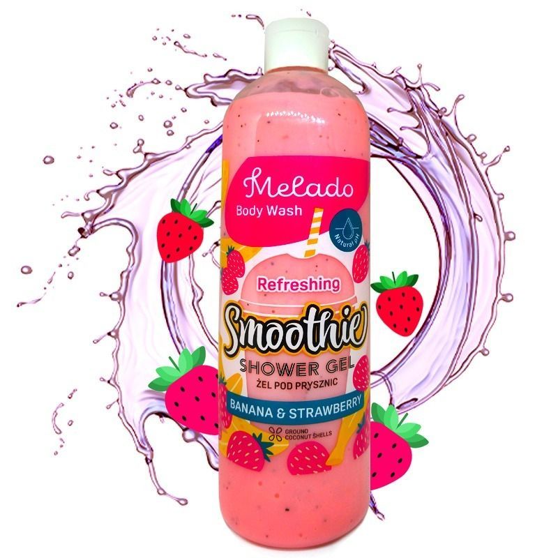 "Melado" Maasikas ja banaan dušigeel, 500 ml 