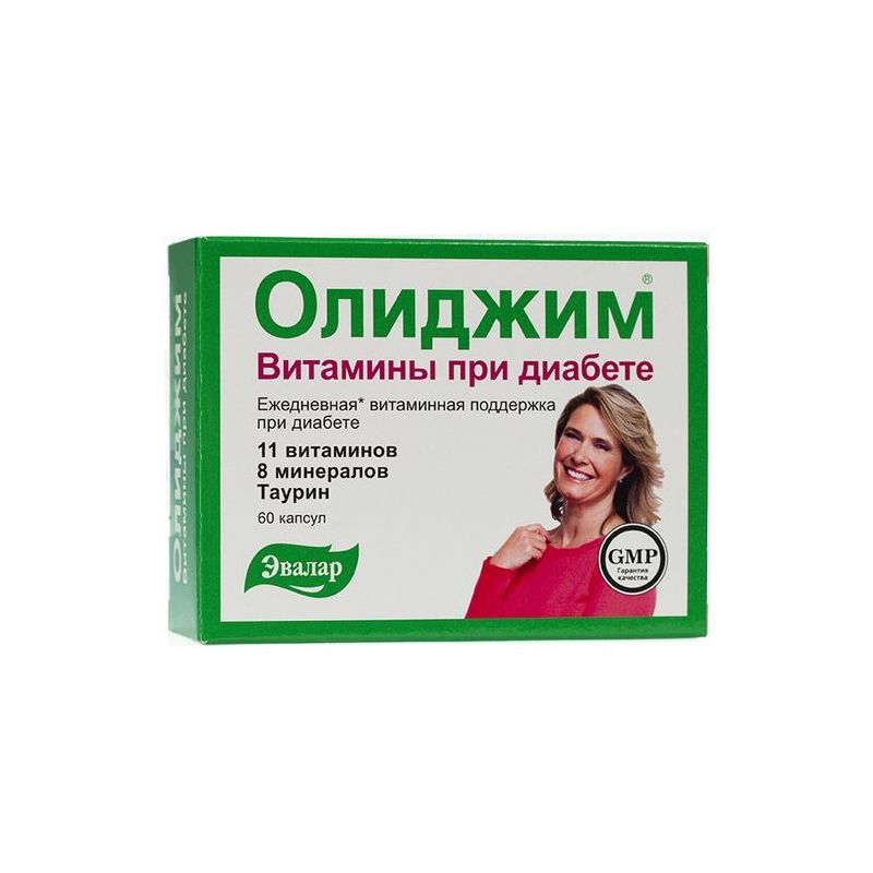 OLIDZIM + vitamiinid TABLETID  N60 EVALAR 