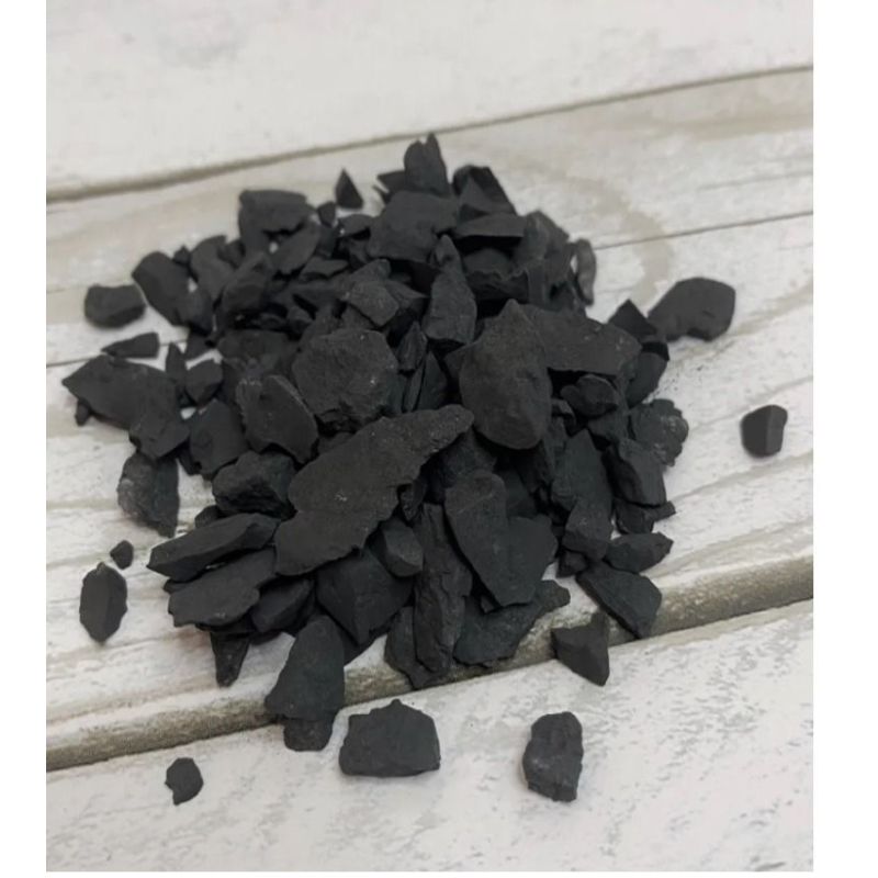 Šungiit vee puhastamiseks  5-20 mm 500 gr kilekott