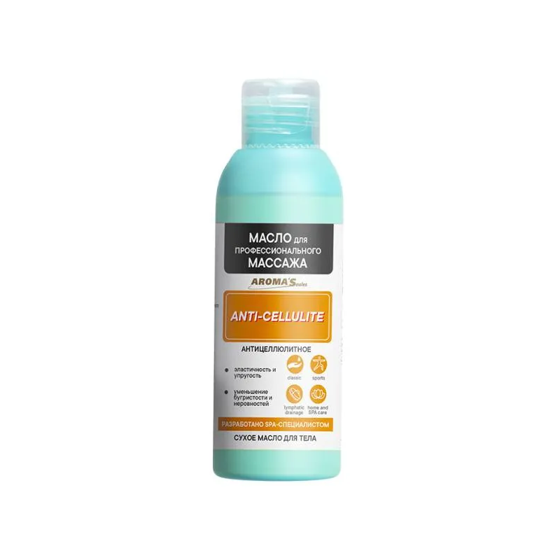 Tselluliidivastane professionaalne massaažiõli, 100 ml - AROMA'Saules