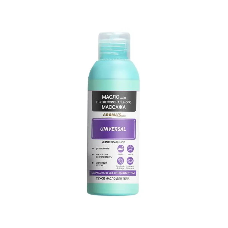 Õli professionaalseks massaažiks "Universal", 100 ml - AROMA'Saules