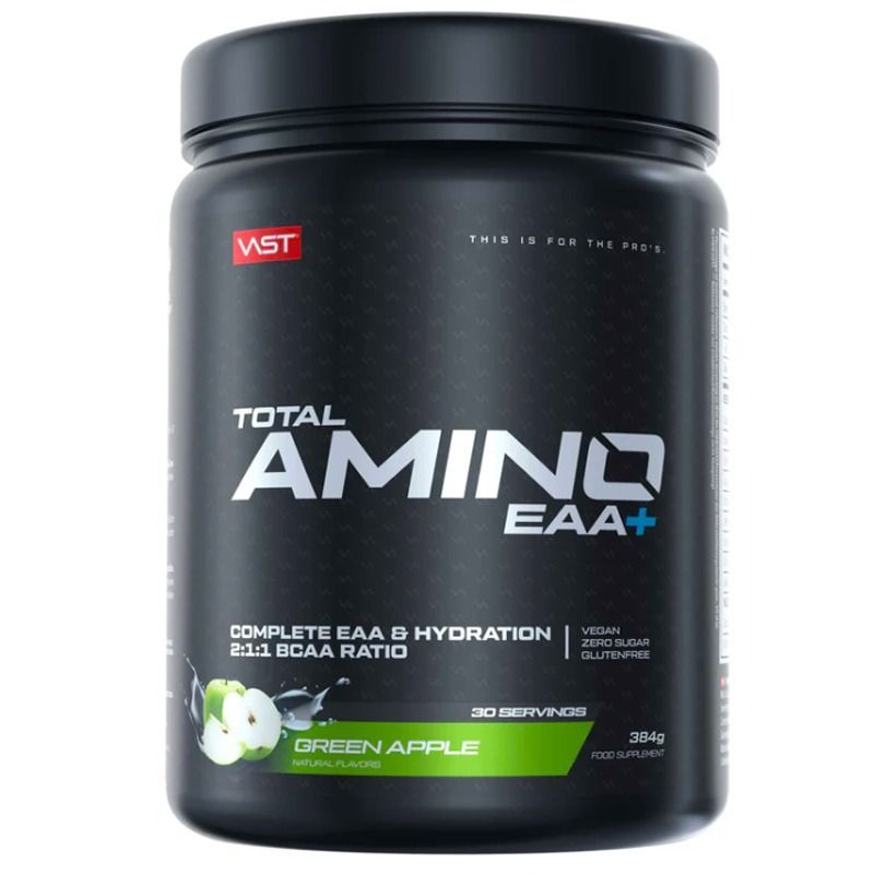"VAST" TOIDULISAND VEGAN AMINOHAPPED, ROHELINE ÕUN, 384 g 