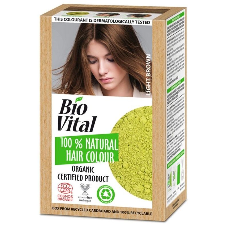 BIO VITAL  HENNA HELE PRUUN  3*20GR RUBELLA