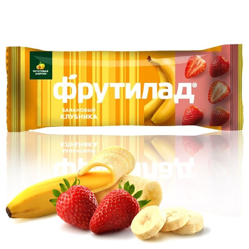 FRUTILAD BANAAN JA MAASIKAD TOORBATOON 30G Beloe Derevo