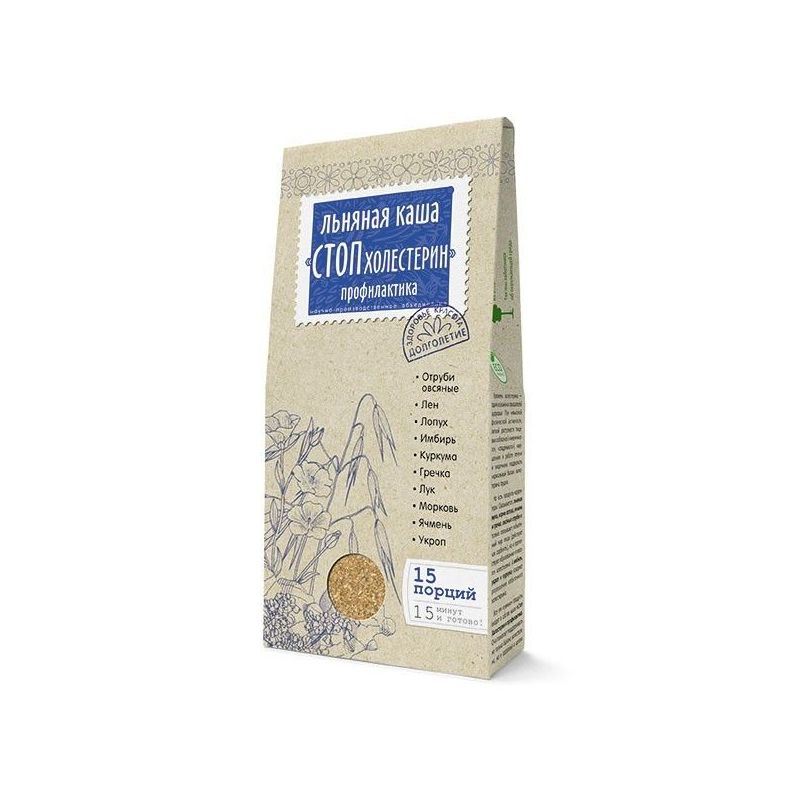 Kolesterooli ennetav linaseemnepuder 400 g
