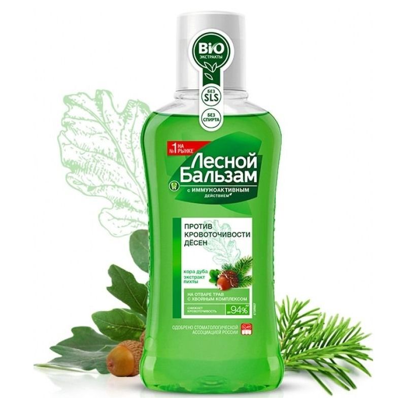 LESNOI BALSAM SUULOPUTUSVESI TAMMEKOOR JA NULG IGEMETE VEREJOOKSU VASTU 400ML - JUNILEVER