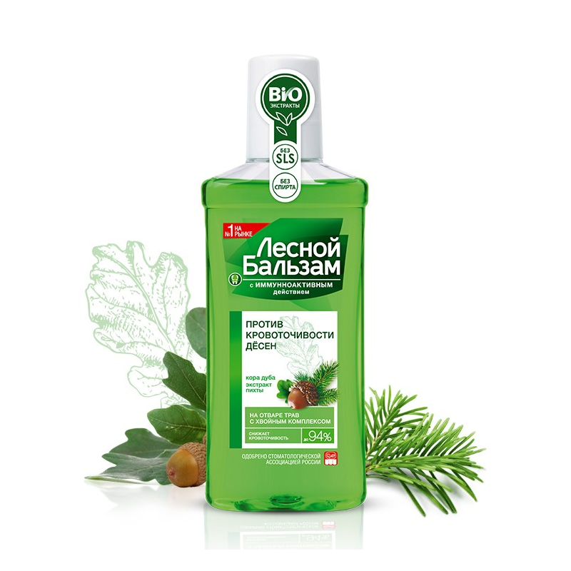 PL Suuloputusvedelik tammekoore ja nuluga 400 ml