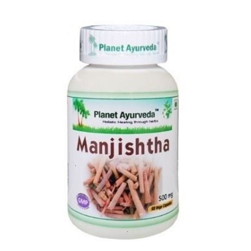 Planet Ayurveda Manjistha Organic kapsulas N60