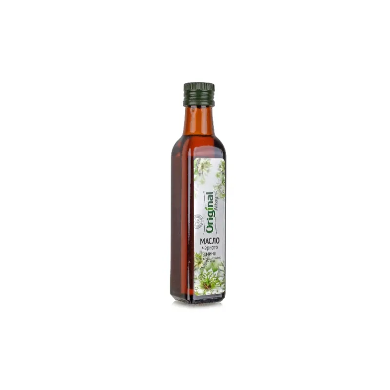 Melnā ķimeņu eļļa, Altaja izcelsmes, auksti spiesta, 250 ml — Original Altay