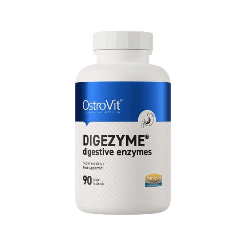 OSTROVIT DIGEZYME gremošanas enzīmi 90 tabletes