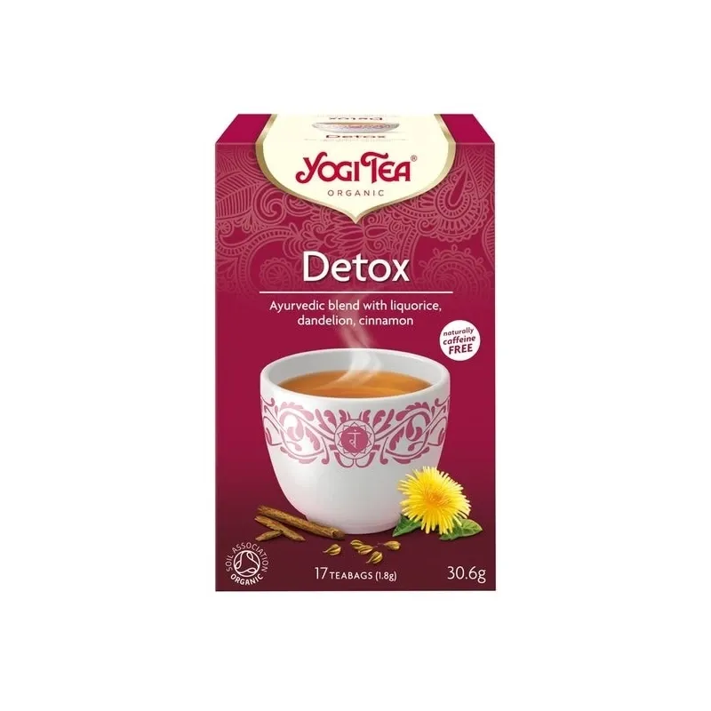 Organiska detoks tēja Detox Tea Bio 17×18 g | Yogi Tea