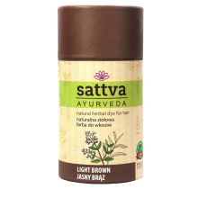 Vegetable light brown hair dye light brown 150g sattva