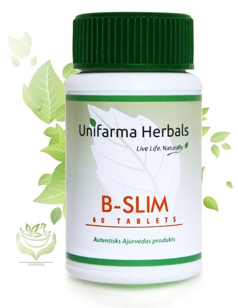 UNIFARMA HERBALS B-SLIM TABLETID N60