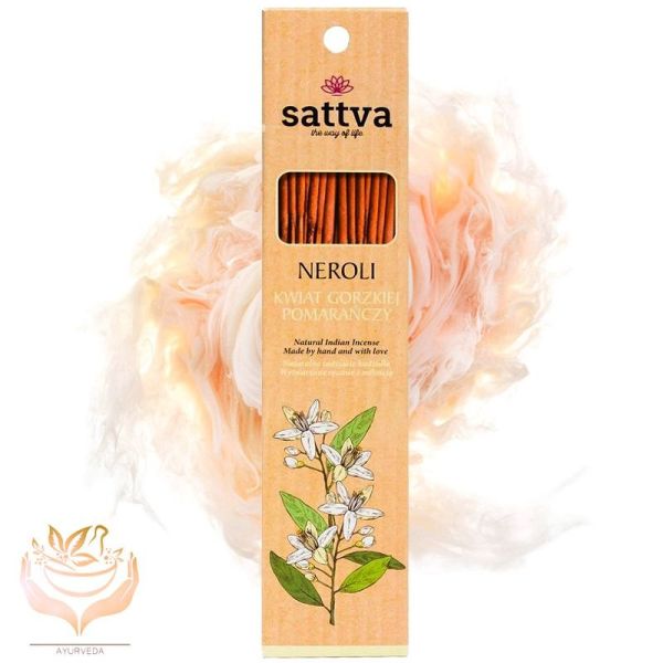 Viirukipulgad neroli lõhnaga 30g (15 tk) - Sattva