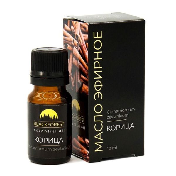 "BLACKFOREST" EETERLIK ÕLI "KANEEL", 10 ml Medicalfort,