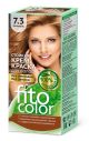 Стойкая крем-краска для волос цвета карамель FITOCOLOR 7,3