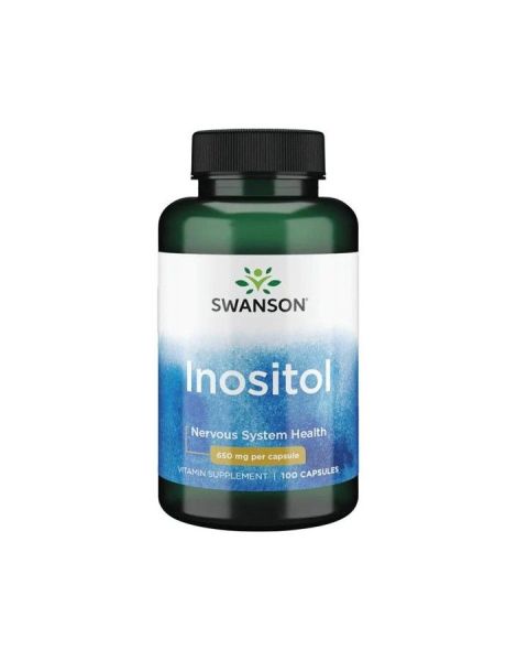 KAPSLID INOSITOL 650 MG 100 SWANSON