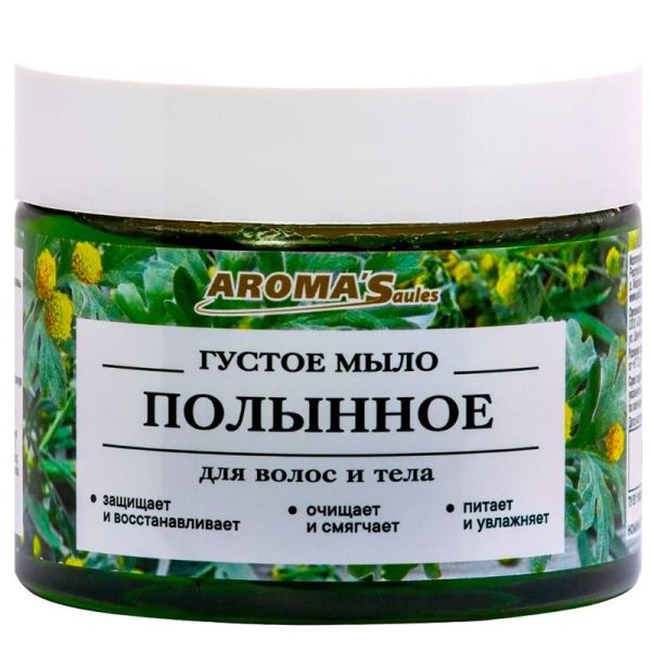 "AromaSaules" Paks juukse- ja kehaseep "Koirohi", 250 g