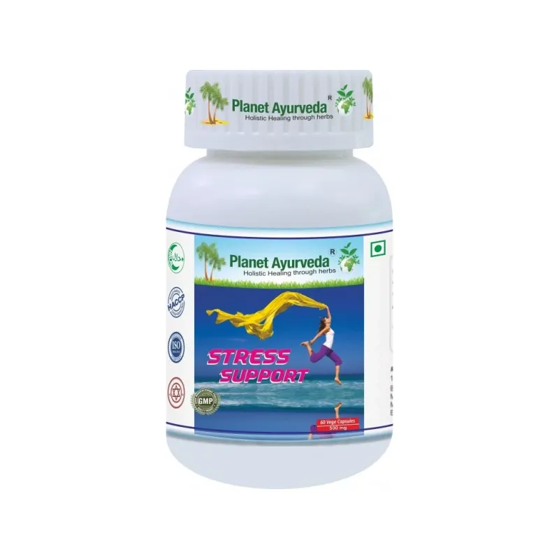  Stress Support kapslid N60 - PLANET AYURVEDA