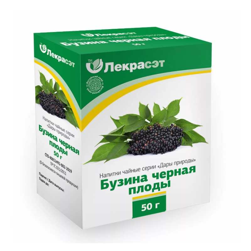 "LEKRASET" "Musta leedri õied", 50 g