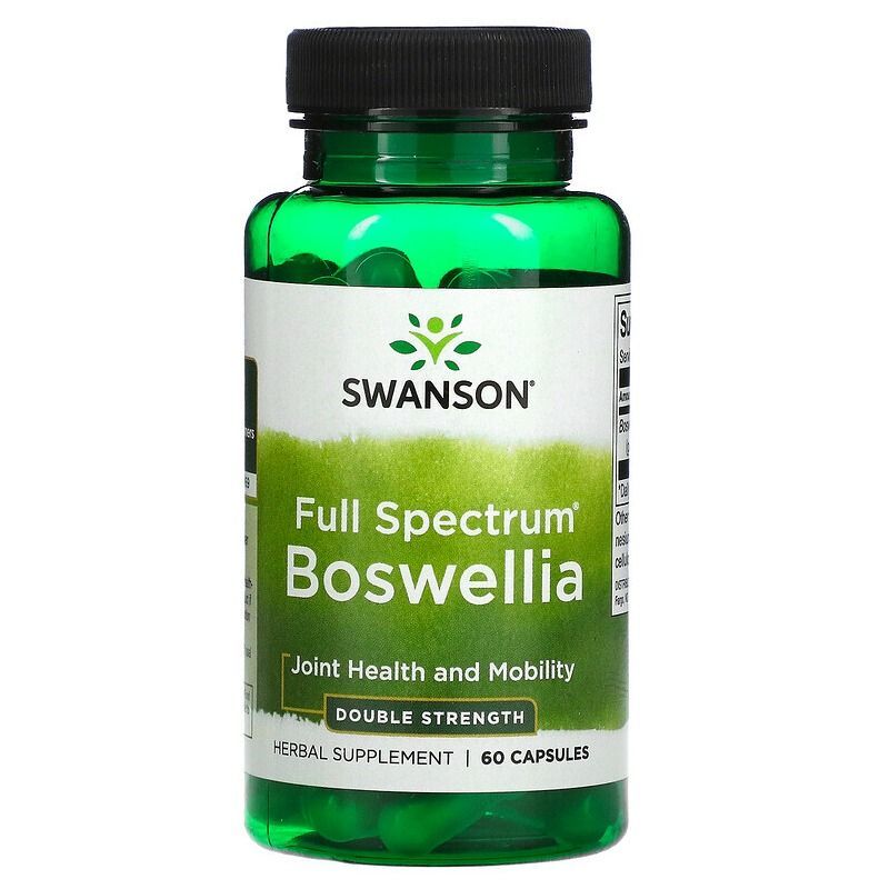 "SWANSON" TOIDULISAND FULLSPEC BOSWELLIA 800MG, KAPSLID 60 TK