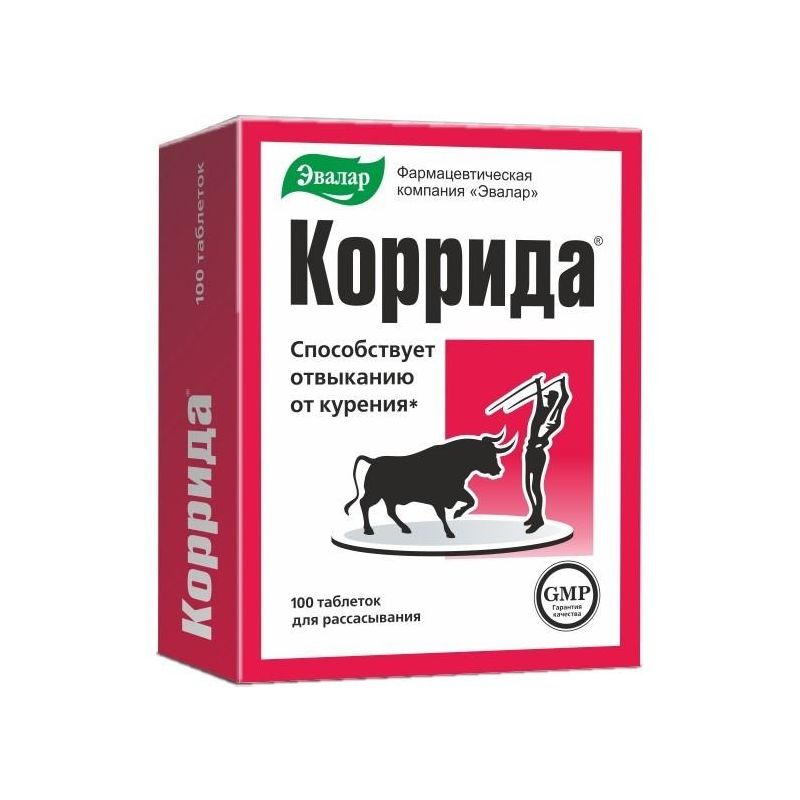 Korrida tabletid suitsetamisest loobumiseks N100 - Evalar