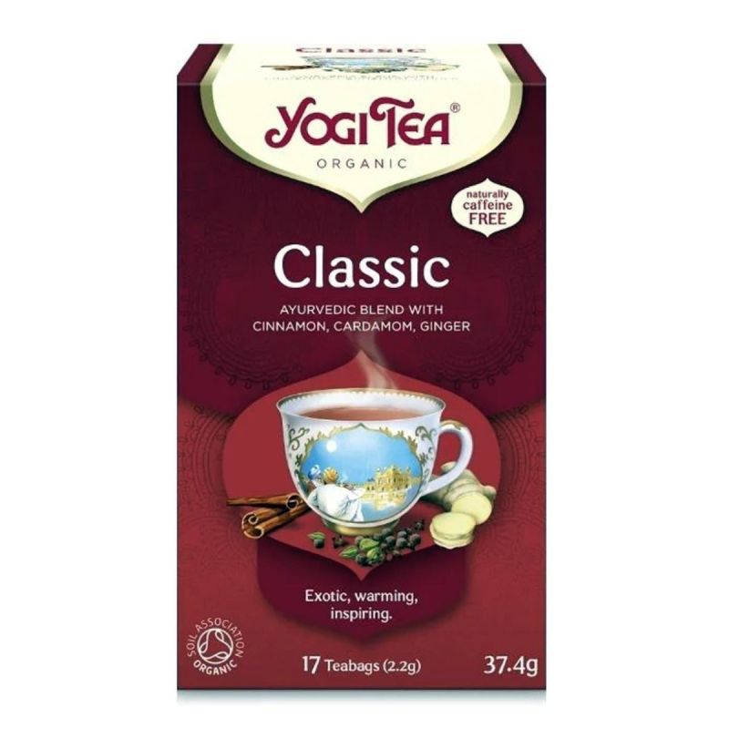Klassikaline Yogi Tea teejook, 17×2,2 g, orgaaniline