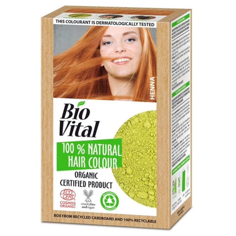 BIO VITAL  HENNA  NATURAL 3*20GR RUBELLA