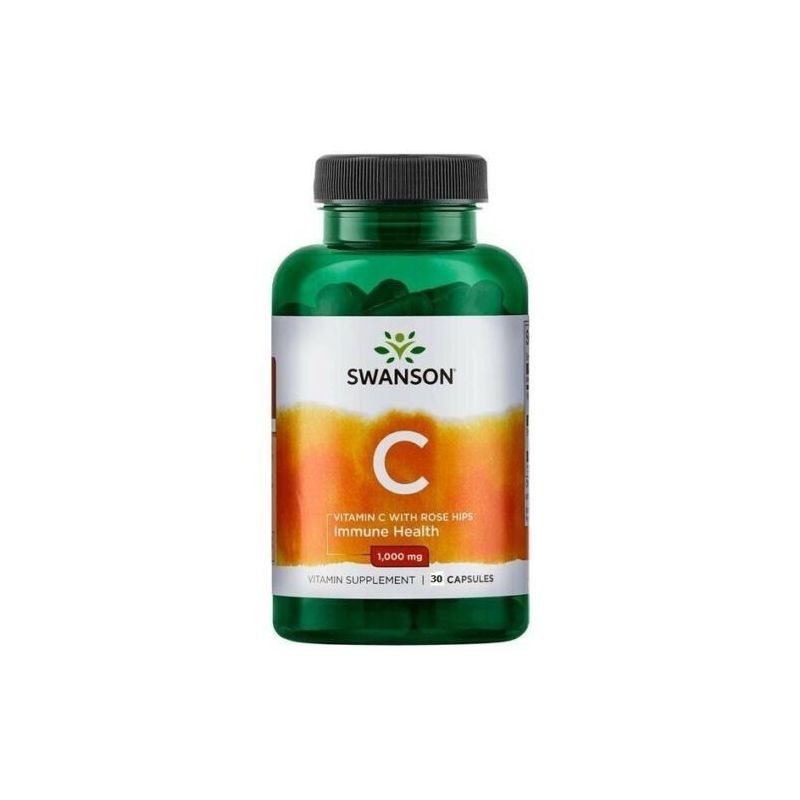C-VITAMIIN + KIBUVITS KAPSLID N30 - SWANSON 