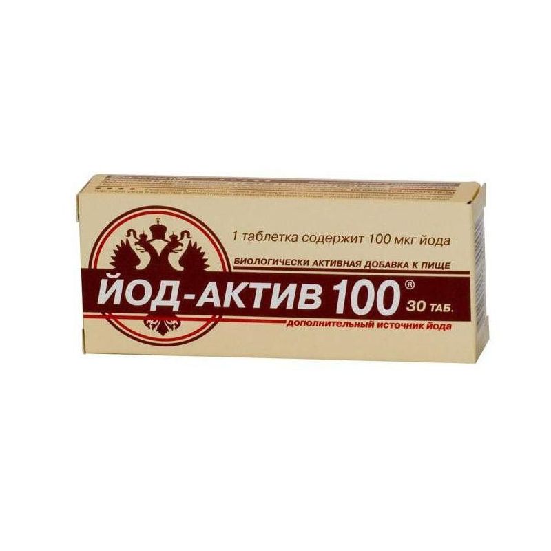 DIOD JOOD-AKTIV 100 TABLETID100 MCG N30 
