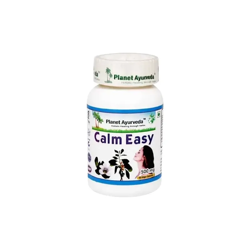 Calm Easy Organic kapslid N60 - PLANET AYURVEDA